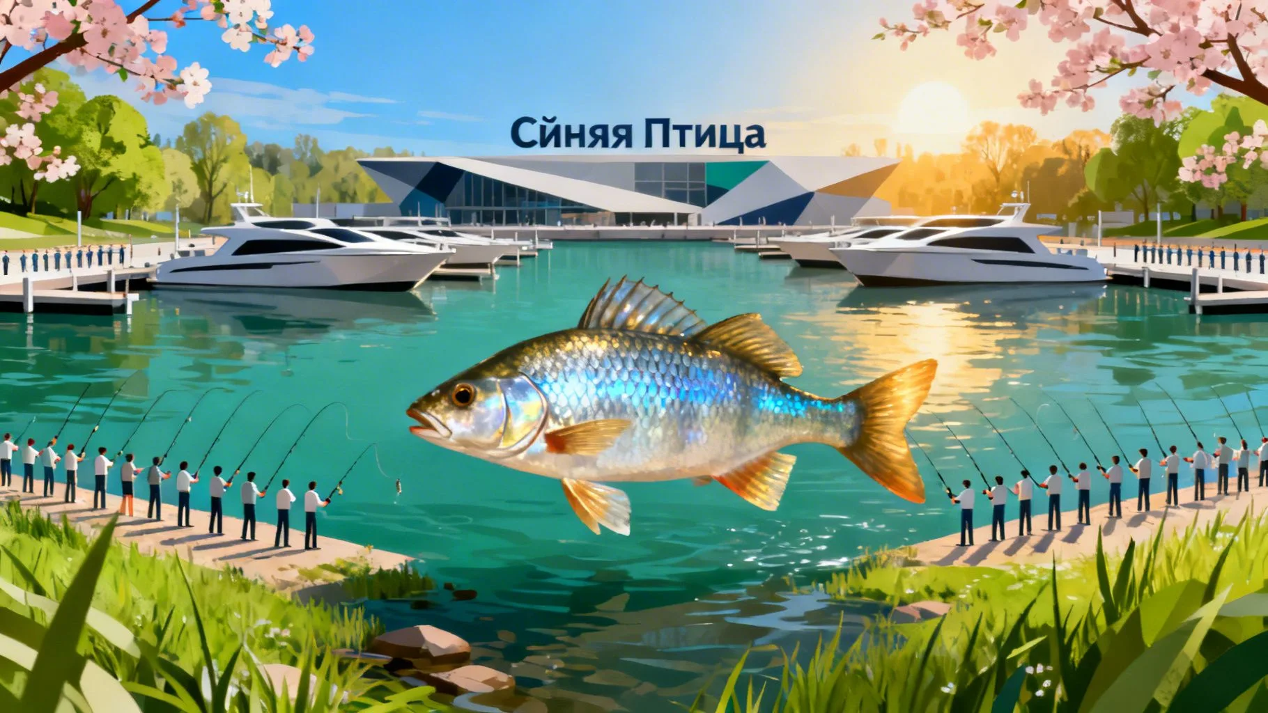 Обложка: Золотой Судак 2026 стартовал сегодня на базе Синяя Птица в Астрахани: 100 команд рвутся за призовой фонд 2,6 млн руб в первый день весеннего трофейного улова